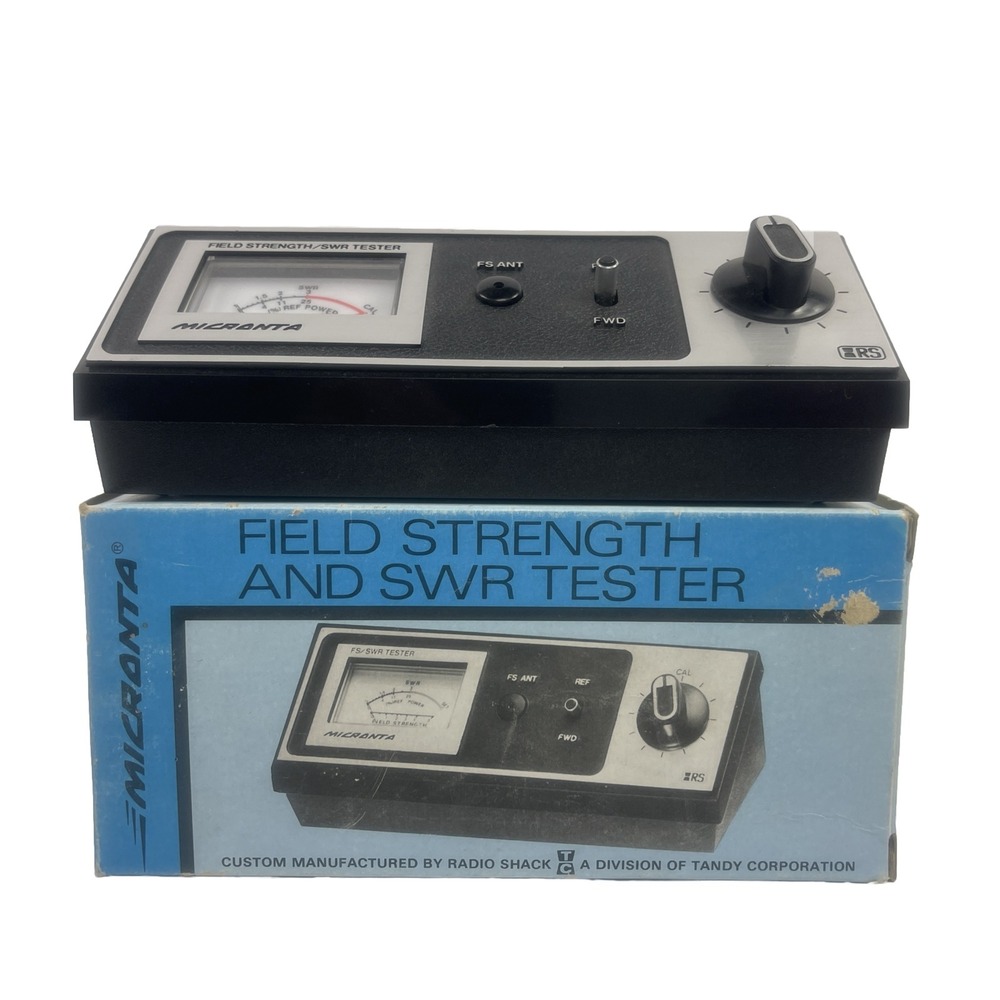 MICRONTA #21-525A CB HAM RADIO‎ FIELD STRENGTH SWR TESTER NEW